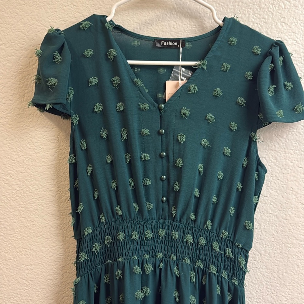 Green dress